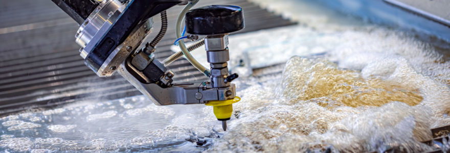 Découpe au jet d'eau