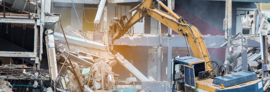 démolition contrôlée